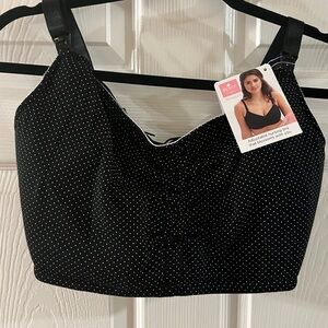 Black and White Bras Intimates Collection with Lace and Mesh